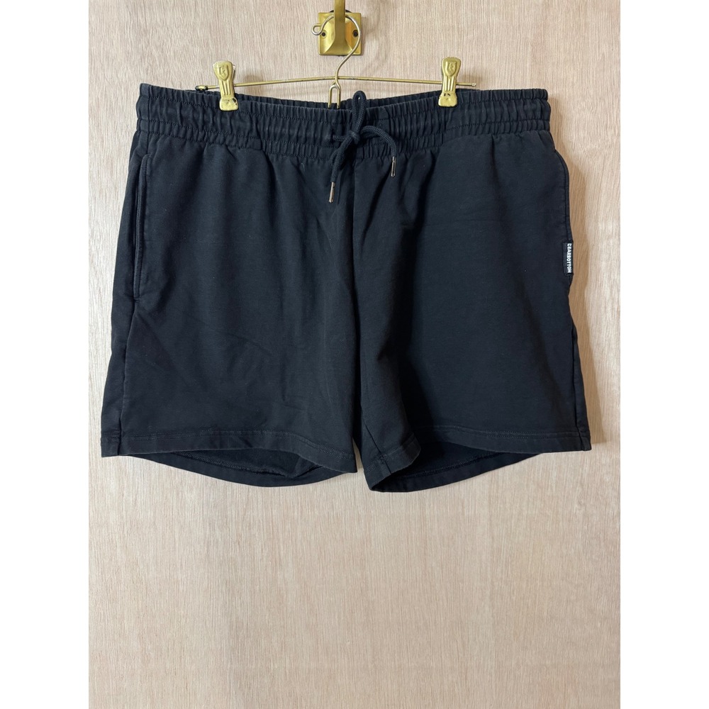 Bearbottom Clothing Mens Black Lounge Shorts XXL 5.5 Inch Inseam Cotton Blend